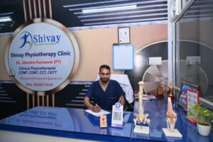 Dr Jitendra Kumawat at Shivay Physiotherapy Clinic in Mansarovar, Jaipur